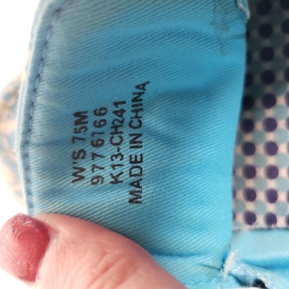 Ladies Sperry Floral loafers sz 7.5 M - Picture 10 of 12